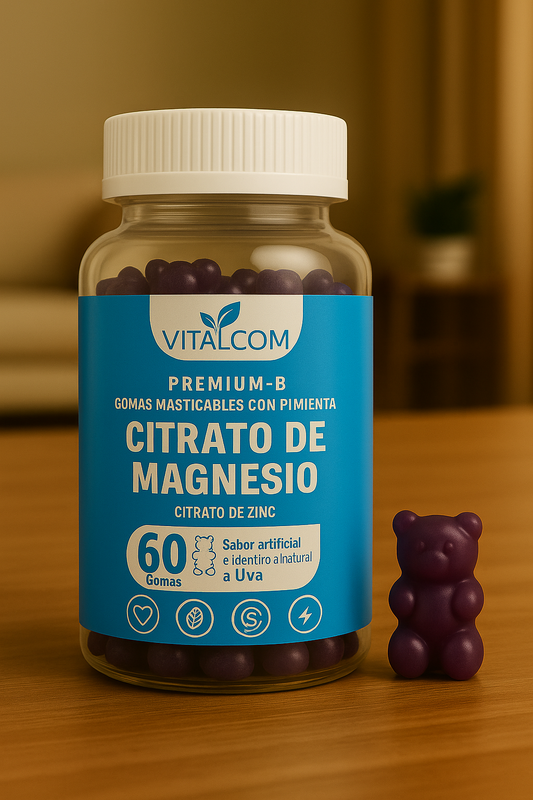 Gomas Citrato de Magnesio